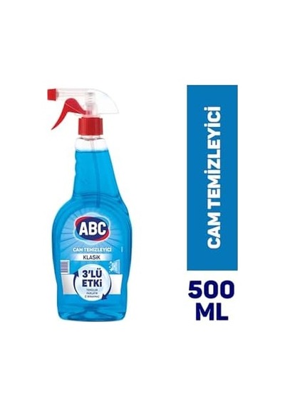 Abc Deterjan Cam Temizleyici 500 Ml 1000'li Set