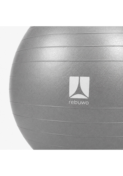 Rebuwo Pilates Topu 65 Cm Gri