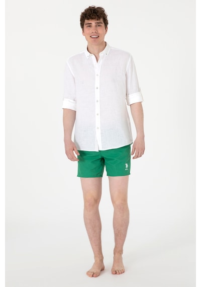 U.s. Polo Assn. Erkek Yeşil Deniz Şortu 50300020-vr054 Yesıl