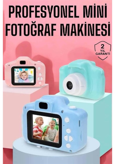 Çocuklara Özel Dijital Fotoğraf Makinesi Kaliteli