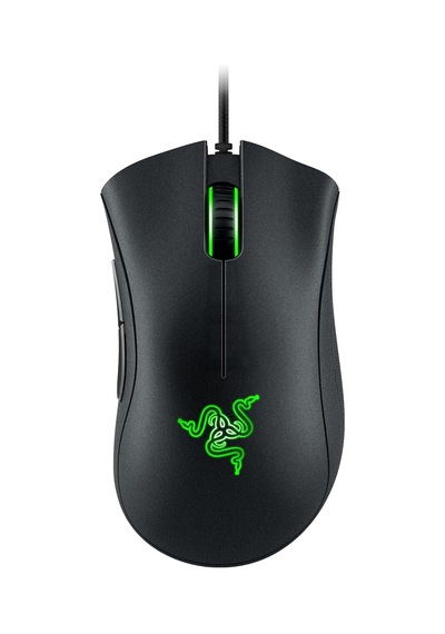 Deathadder Essential 2021 - Kablolu Oyun Faresi Optik Sensör, 6400 Dpı, 5 Programlanabilir Düğme, Ergonomik Form Faktörü Siyah