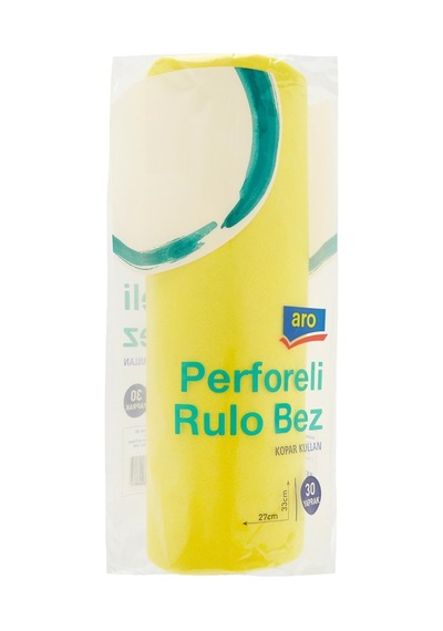 Aro Perforeli Rulo Bez 100 G - Pratik Temizlik Bezi 3'li Ekonomik Paket - 3 Adet Tarı Diğer