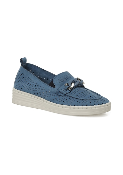Polaris 166781.z5fx Mavi Kadın Loafer 000000000101974710 Mavi