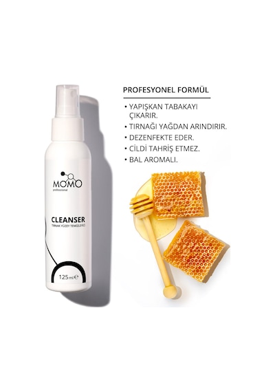 Momo Professional Tırnak Yüzey Temizleyici 125 ML