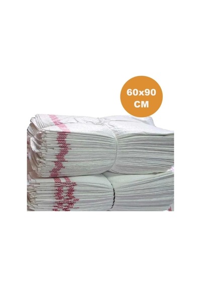 60x90 Mat Çuval, Moloz Çuvalı, Inşaat Çuvalı, Çok Amaçlı Mat Çuval 25 Adet 60 X 90