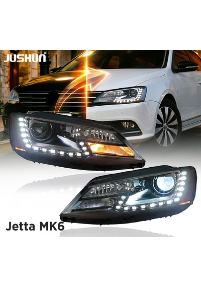 Volksvagen Jetta 2011-2018 Mk6 Gli Ledli Ön Far
