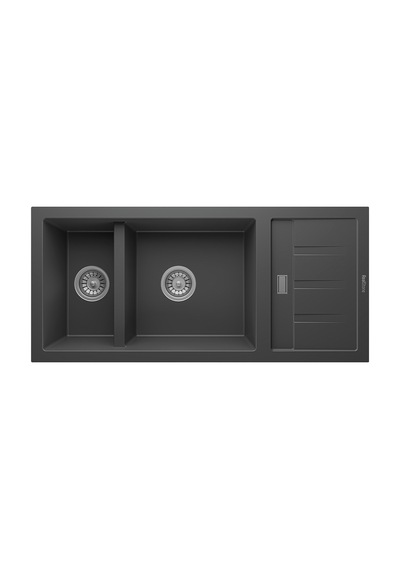 P024 Artemis 1.5 Göz Damlalıklı Granit Evye 1000 460 Mm Antrasit İsimdebelirtilmiş