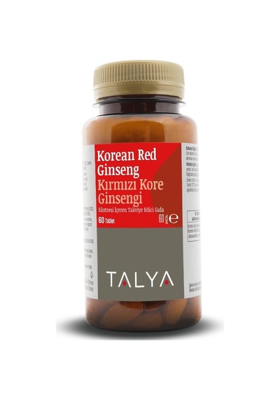 Talya Red Ginseng Panax Extract 60 Kapsül