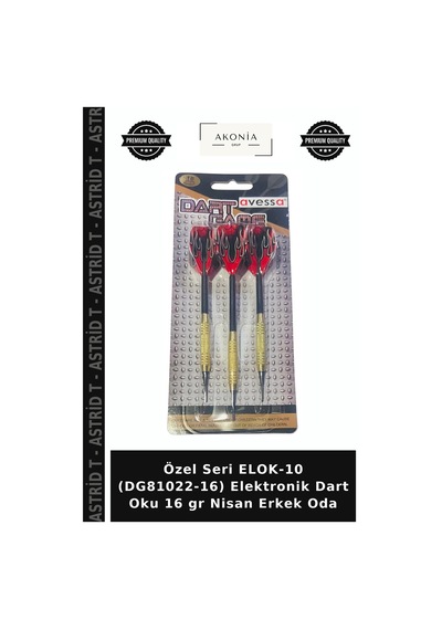 Özel Seri Elok-10 Dg81022-16 Elektronik Dart Oku 16 Gr Nisan Erkek Oda