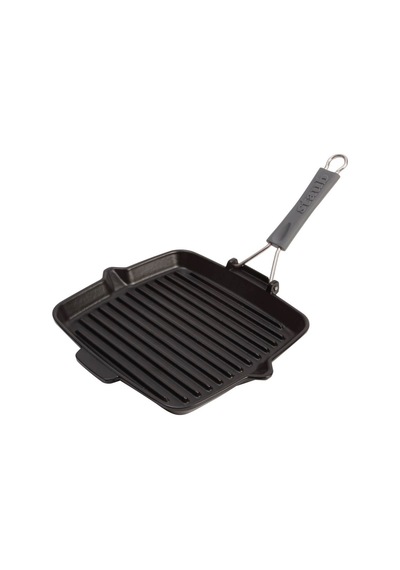 Staub 405093440 Döküm Izgara/Katlanir Sapli Siyah