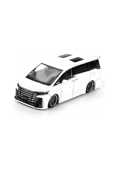 Mini Gt Toyota Vellfire 40 Kuhl White 1/64 Diecast Koleksiyon Model Araba 7,8 Cm