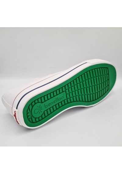 United Colors Of Benetton Benetton 30196 Beyaz Kadın Sneaker Spor Ayakkabı Beyaz