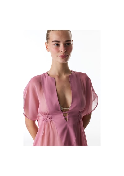 Penti Gül Pembesi Basic Kaftan