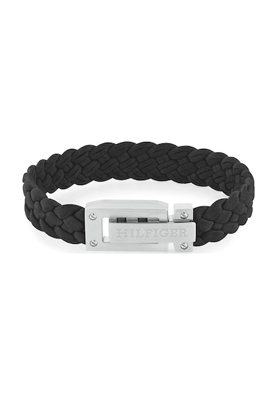Tommy Hilfiger Thj2790517 Erkek Deri Bileklik Siyah
