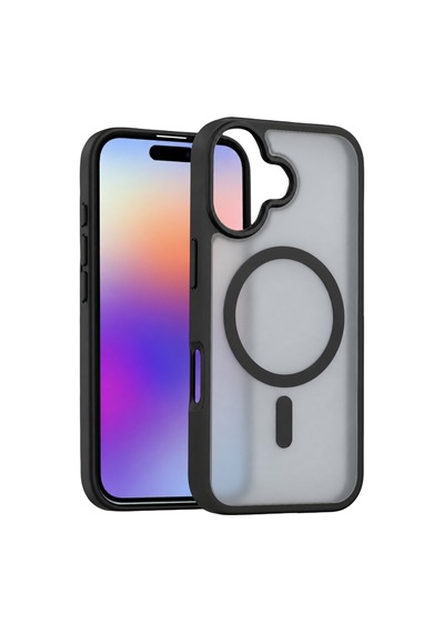 İphone 17 Loji Magsafe Kapak - Siyah