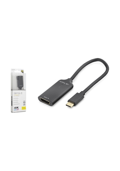 Type-c To Hdmı Görüntü Dönüştürücü 4k 30hz 20 Cm Siyah Hdx7898