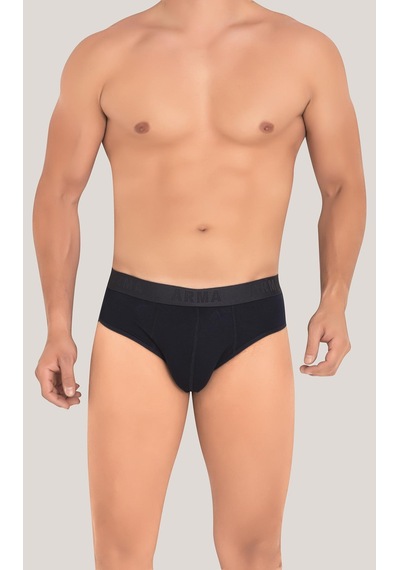 Arma Yıldız Erkek Bambu Slip Külot Düz Lacivert 3'lü Paket Lacivert