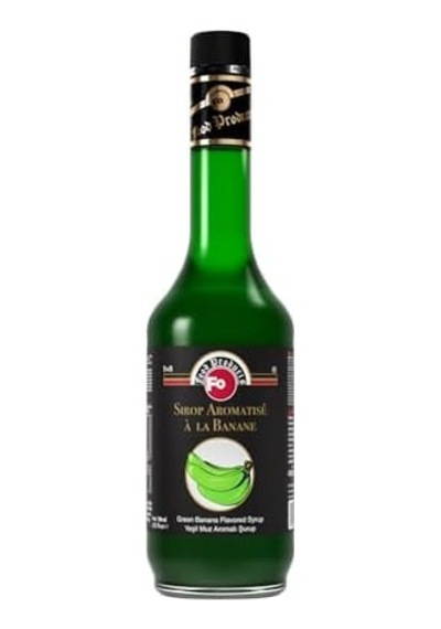 Yeşil Muz Aromalı Şurup 700 Ml Açık Bej