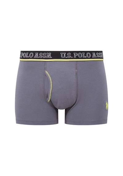 U.s. Polo Assn. Erkek Antrasit-saks-siyah 3 Lü Boxer Antrasit-saks-siyah
