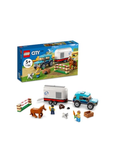 LEGO® City 60327 At Taşıyıcı Nakliye Aracı 196 Parça