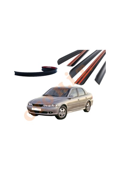 Opel Vectra B Uyumlu Bagaj Üstü Spoiler Mat Siyah