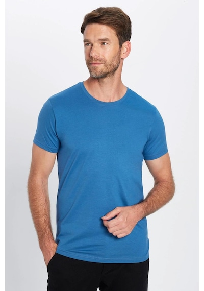 Tudors Unisex 5'li Pkt Siyah-beyaz-lacivert-vizon-mavi Slim Fit Dar Kesim %100 Pamuk Bisiklet Yaka Tişört-32941 Multi Tudors Unisex 5'li Pkt Siyah-beyaz-lacivert-vizon-mavi Slim Fit Dar Kesim %100 Pamuk Bisiklet Yaka Tişört-32941 Multi