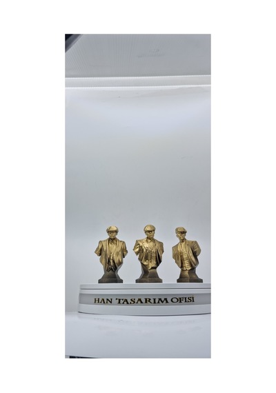 Thomas Shelby 10 Cm Büst Figür Peaky Blinders Kardeşler 3 Lu Set