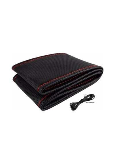 Eraks Car Accesorıes Direksiyon Kılıfı Dikmeli (Kırmızı) (528361509)