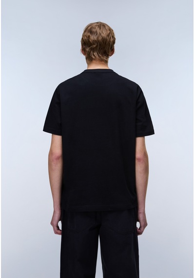 Napapijri S-box Logo Ss 1 Erkek T-shirt-31969 Siyah