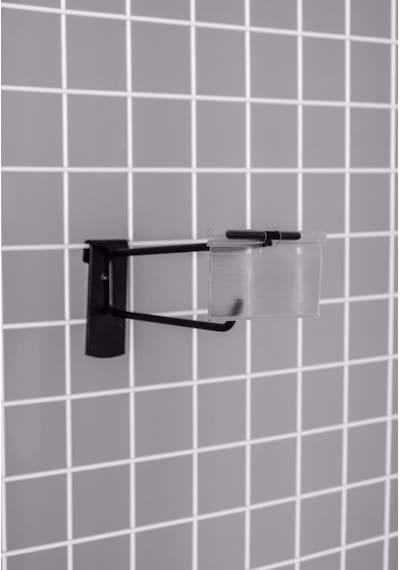 Rafburada 100 Adet Etiketli Tel Pano Kancası(ETİKETLİK HARİÇ) - Aksesuar Kancası-25 Cm