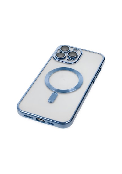 Apple iPhone Uyumlu  14 Pro Uyumlu Kılıf Kross Magneticsafe Kapak - Sierra Blue