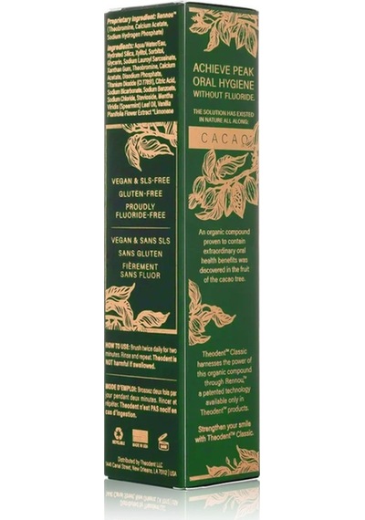 Theodent Classic Tatlı Nane Diş Macunu 2 Li Set Vegan Florürsüz Doğal Ağız Bakımı 96,4 Gr+ 96,4 Gr