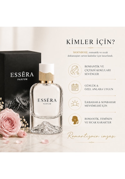 Essera Parfüm Moonrose Kadın Parfüm EDP 50 ML