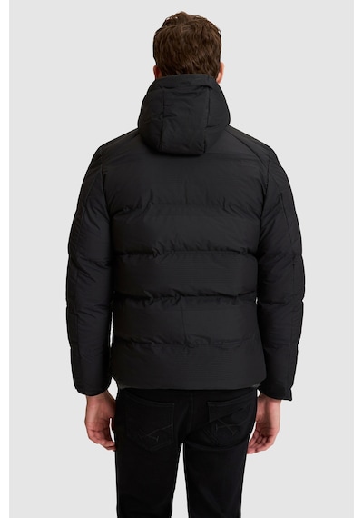 U.S. Polo Assn. Erkek Siyah Dik Yaka Fermuarlı Cepli Mont 50326210-vr046
