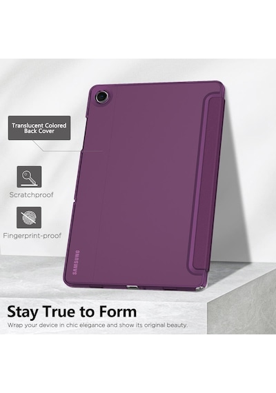 Samsung Galaxy Uyumlu Tab A9 Plus X210 X213 X215 X217 Kılıf New Pu Deri Smart Standlı Case Uyku Modlu