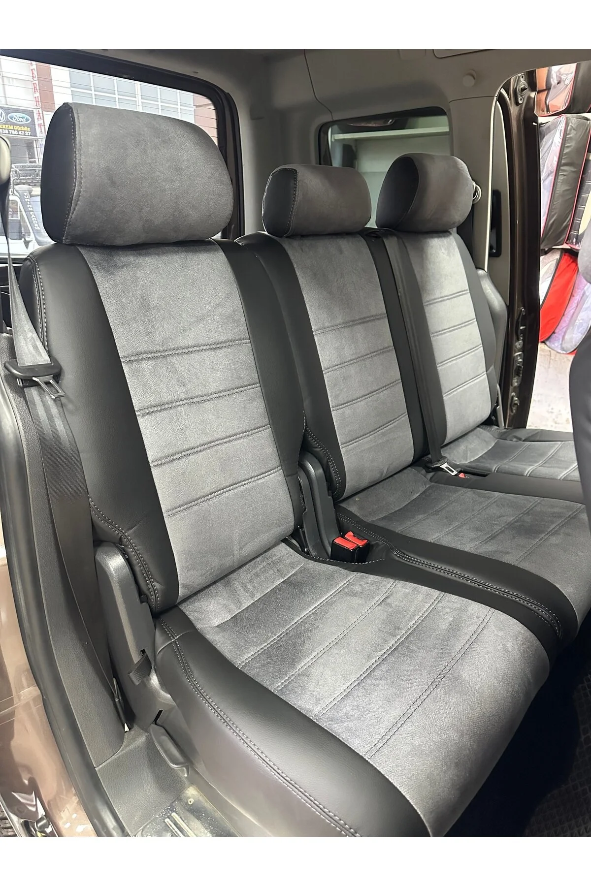 Atlas Oto Volkswagen Cadday Araca Özel Koltuk Kılıfı Füme