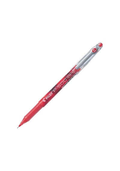 Pilot P-500 Extra İğne Uç Kalem 0.5 Kırmızı