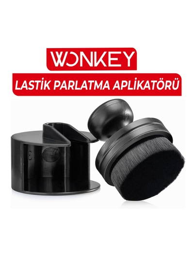 Wonkey Oto Lastik Parlatma Aplikatörü ,Ergonomik Araba Lastik Parlatıcı Süngeri Ve Uygulama Pedi, Araç Lastik Bakım Ve Parlatma Aksesuarı ,Lastik Parlatıcı Aparat