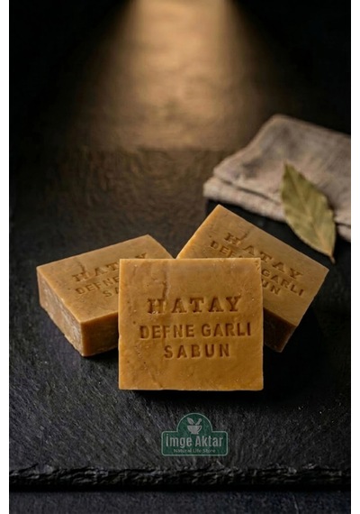 Hatay Defne Garlı Sabun 3 Adet 3x120 Gr