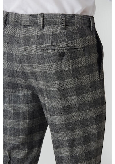 Bisse Erkek Regular Fit Platinum Ekoseli Klasik Pantolon GRİ Gri Bisse Erkek Regular Fit Platinum Ekoseli Klasik Pantolon GRİ Gri