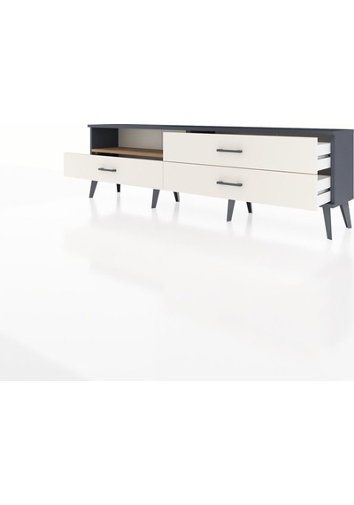 Arges Tv Ünitesi Tek Raflı 3 Çekmeceli 176x30x51 Antrasit-çam/aytaşı Atlas Çam/aytası Arges Tv Ünitesi Tek Raflı 3 Çekmeceli 176x30x51 Antrasit-çam/aytaşı Atlas Çam/aytası