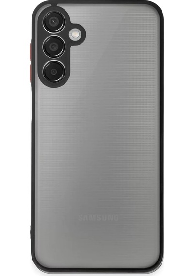 Newface Samsung Galaxy M15 Kılıf Montreal Silikon Kapak - Siyah