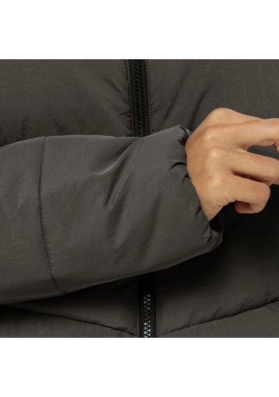 Jack Wolfskin Jack Wolfskın Karolınger Long Jkt W 5719 Kahve