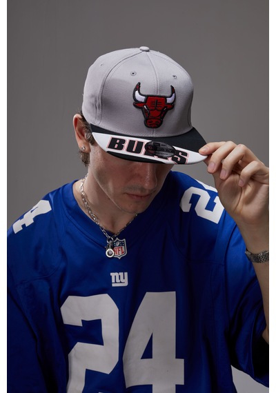 Berellini Bulls Hip-hop Şapka Özel Kolleksiyon Gri
