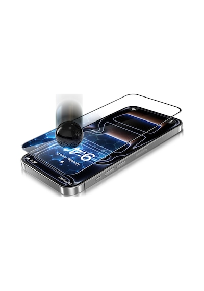Buff Apple Uyumlu iPhone 18 Pro / 17 / 17 Pro / 16 Pro 5D Glass Easyfit 2 Adet Ekran Koruyucu