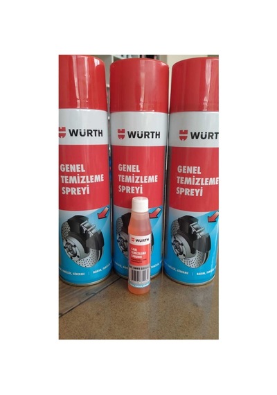 Genel Temizleme Spreyi 500 Ml 3 Adet Ve Cam Temizleme Sabunu 32 Ml