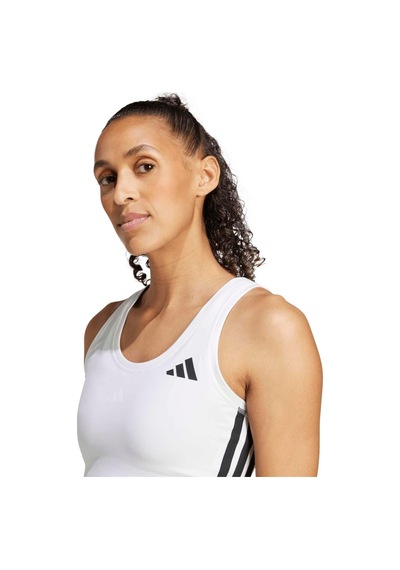 Jf8916-k Adidas We 3s Crop Tank Kadın T-shirt Beyaz Jf8916-k Beyaz