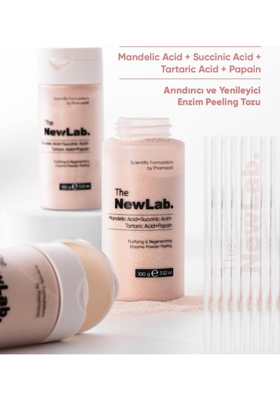 Lexroo The New Lab Arindirici Ve Yenileyici Enzim Tozu Peeling 100 G