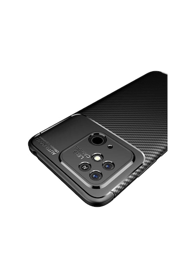 Xiaomi Redmi 10c Kılıf Zore Negro Silikon Kapak Lacivert