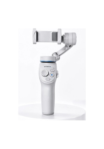 Mey İthalat 3 Eksen Telefon Gimbal Stabilizer Yapay Zeka Takipli Katlanabilir Dahili Dolgu Işıklı V